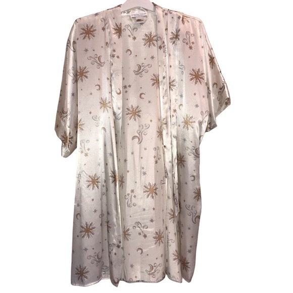 Morgan Taylor Intimates Sun Moon Stars Robe S - Picture 1 of 5